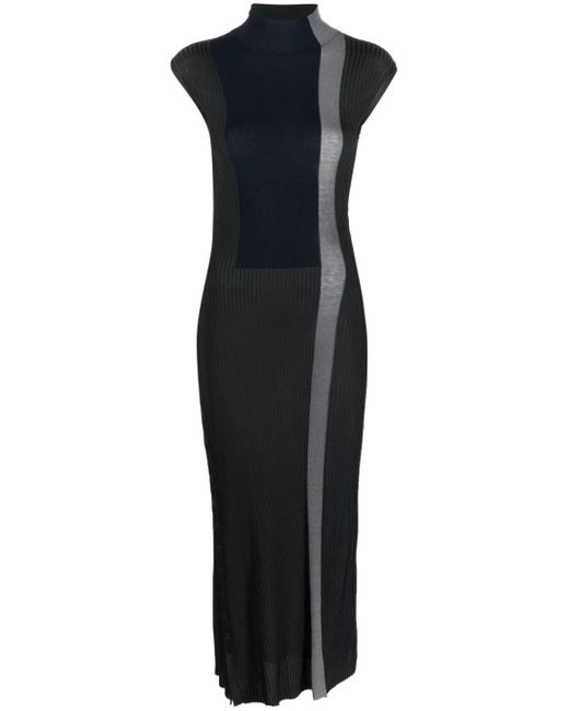 Fendi colour-block sleeveless dress