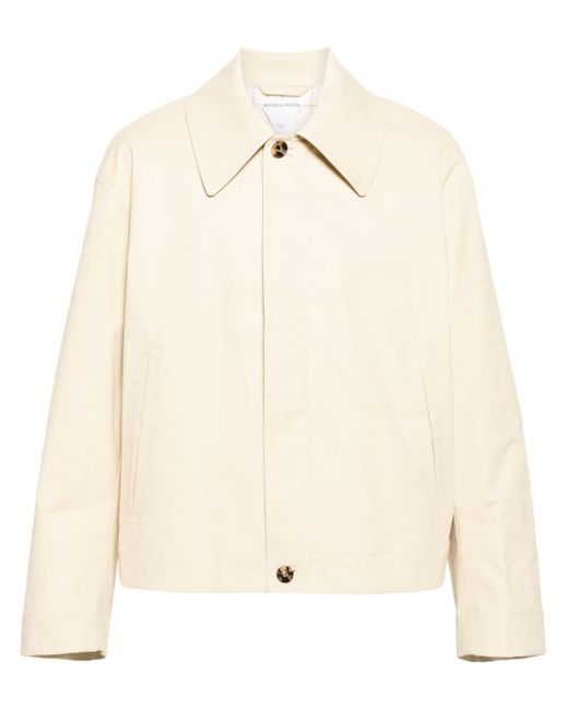 Bottega Veneta straight-collar shirt jacket