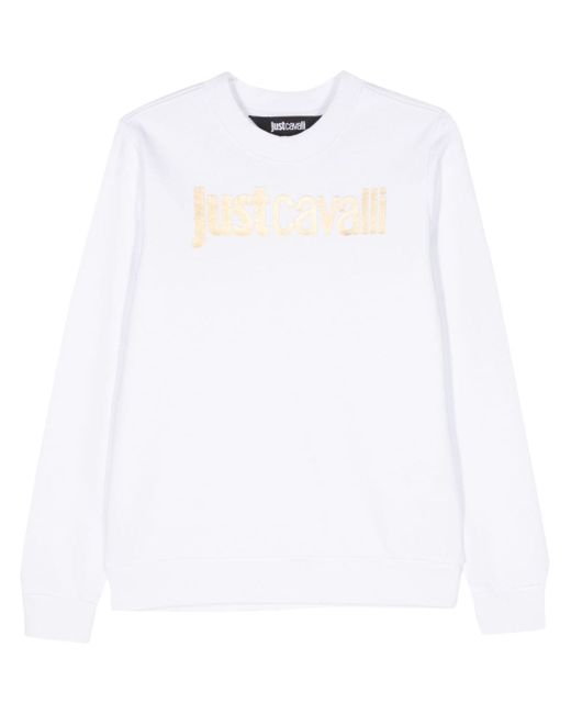 Just Cavalli logo-print sweatshirt