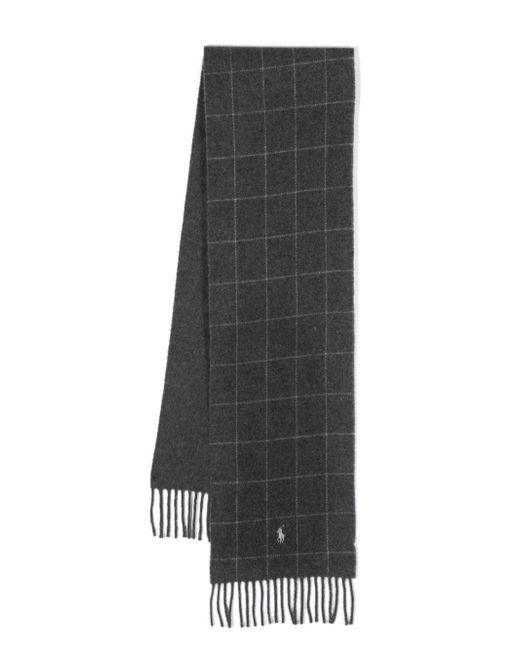 Polo Ralph Lauren Polo Pony-motif fringed scarf