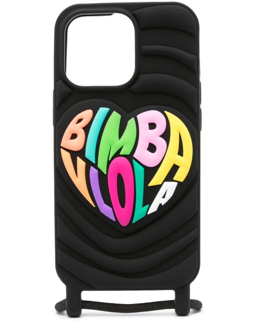 Bimba Y Lola logo-embossed iPhone 14 Pro case