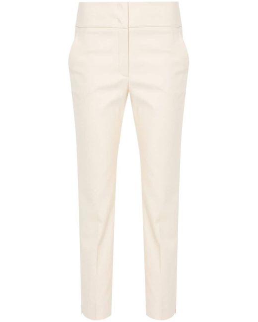 Peserico slim-fit cropped trousers