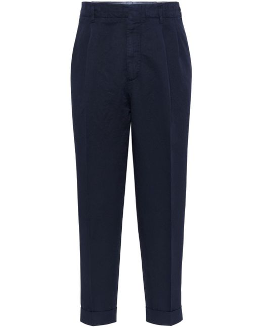 Brunello Cucinelli tapered tailored trousers