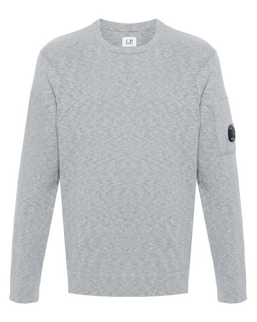 CP Company mélange-effect knitted jumper