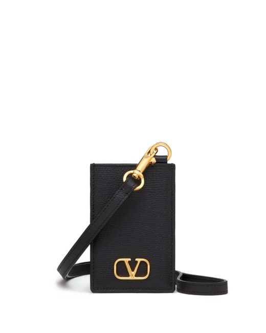 Valentino Garavani VLogo Signature neck-strap wallet