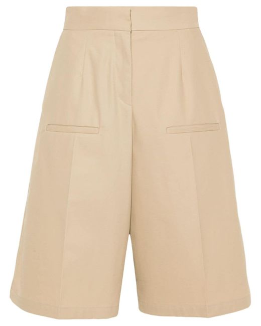 Loewe twill tailored shorts