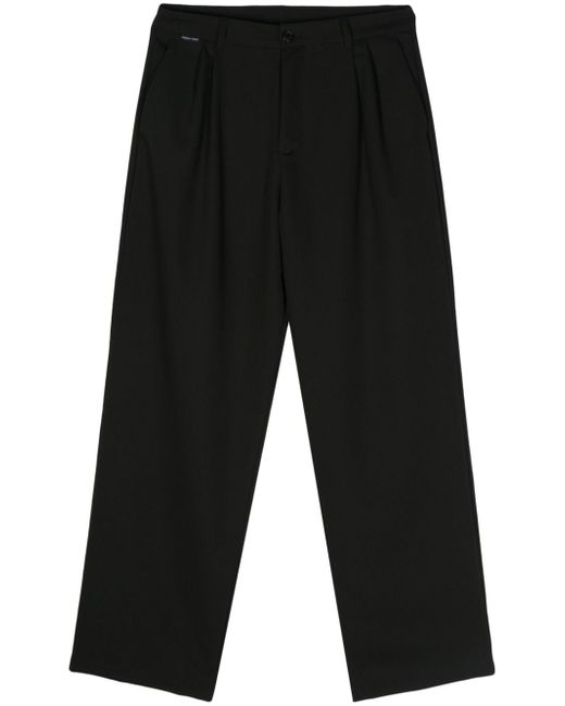 Family First twill wide-leg trousers