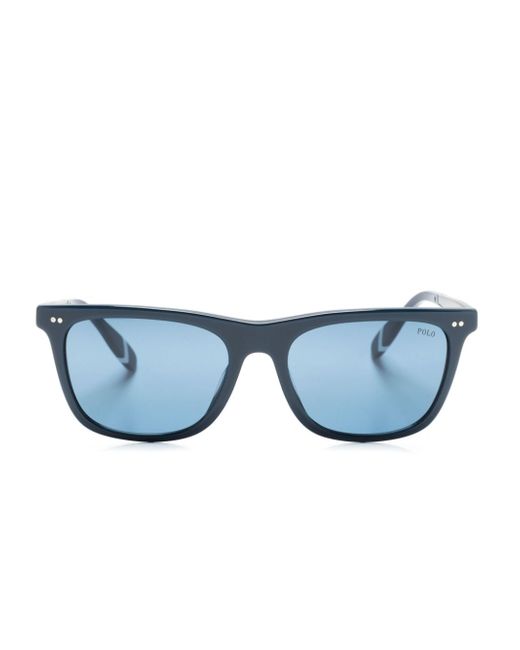 Polo Ralph Lauren square-frame tortoiseshell sunglasses