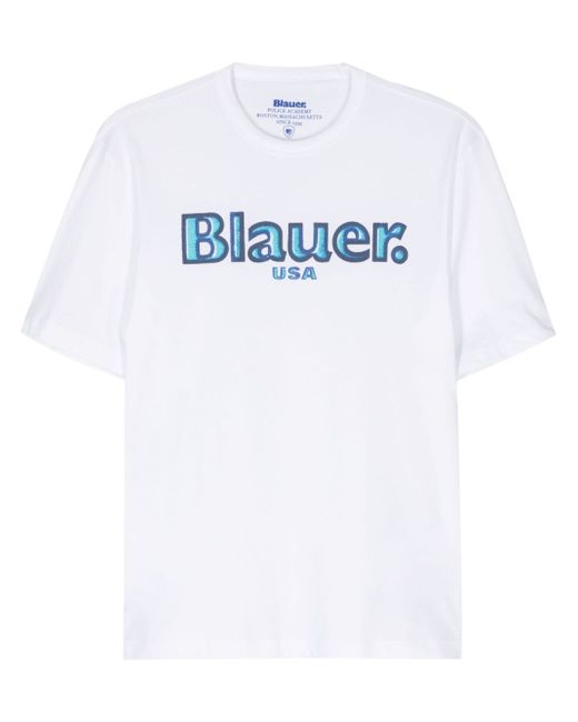 Blauer logo-print T-shirt