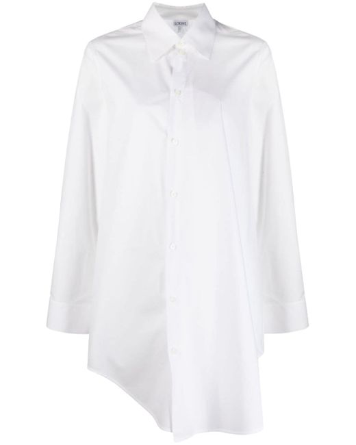 Loewe asymmetric long-sleeved shirt