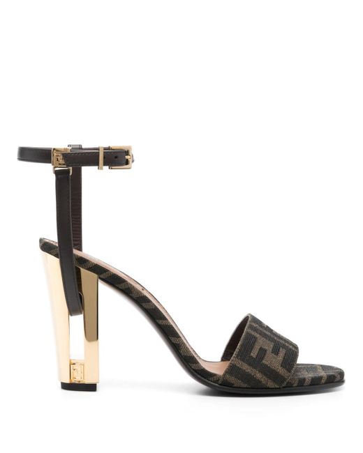 Fendi Zucca monogram heeled sandals