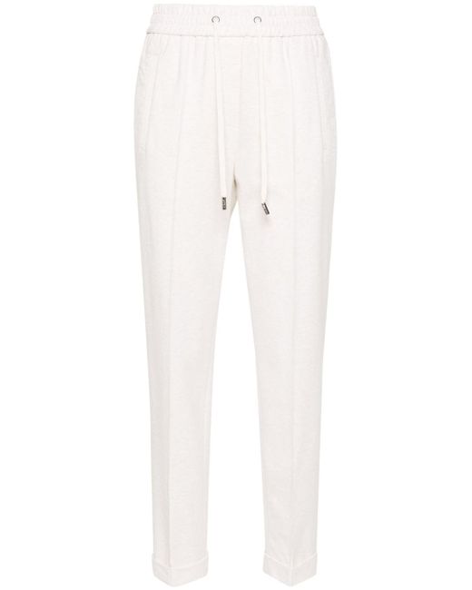 Peserico tapered cotton trousers