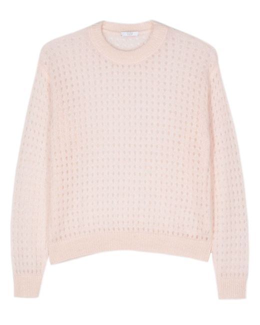 Peserico open-knit brushed jumper
