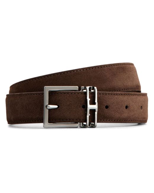 Tod's buckle leather belt