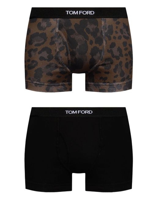 Tom Ford logo-waistband stretch-cotton boxers pack of two