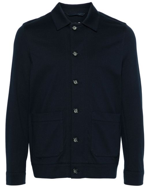 Circolo 1901 piqué-weave shirt jacket