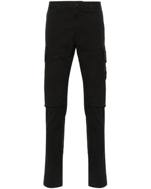Stone Island Compass-badge tapered trousers