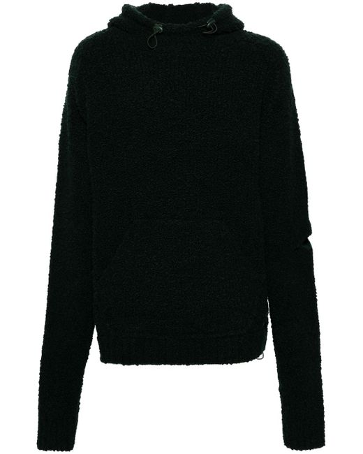 robyn lynch extra-long sleeve fleece hoodie