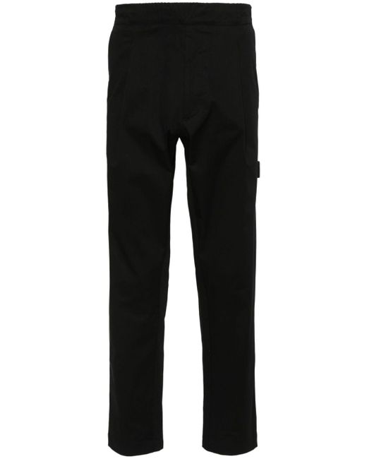 Low Brand gabardine pleated tapered trousers