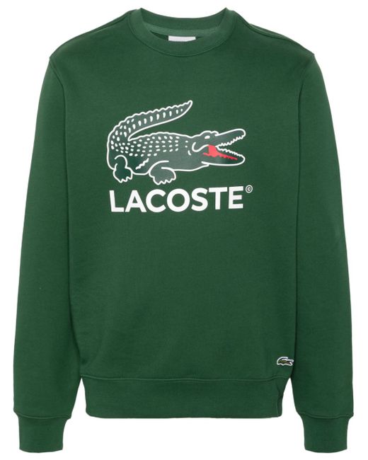 Lacoste logo-print sweatshirt