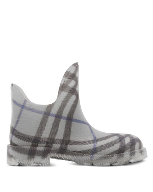Burberry Marsh checked ankle boots