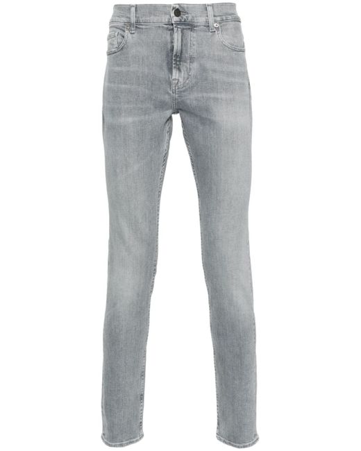 7 For All Mankind Paxtyn mid-rise skinny jeans