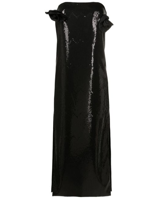 Adriana Degreas sequin-embellished maxi dress