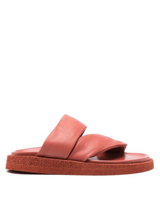 Officine Creative Inner double-strap leather sandals