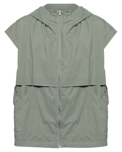 Croquis layered-design sport vest