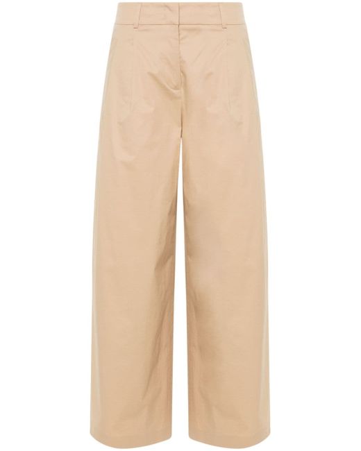 Peserico pleat-detail palazzo trousers