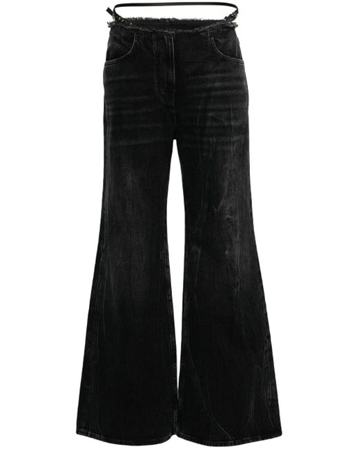 Givenchy Voyou low-rise flared jeans