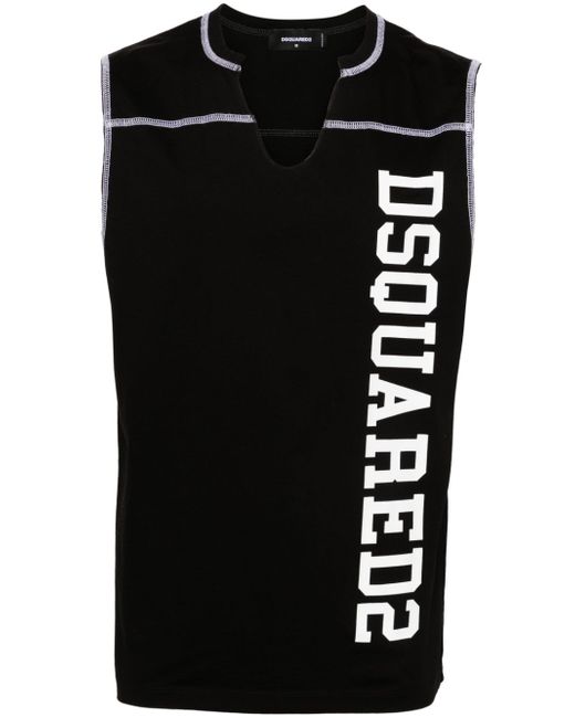 Dsquared2 logo-print tank top