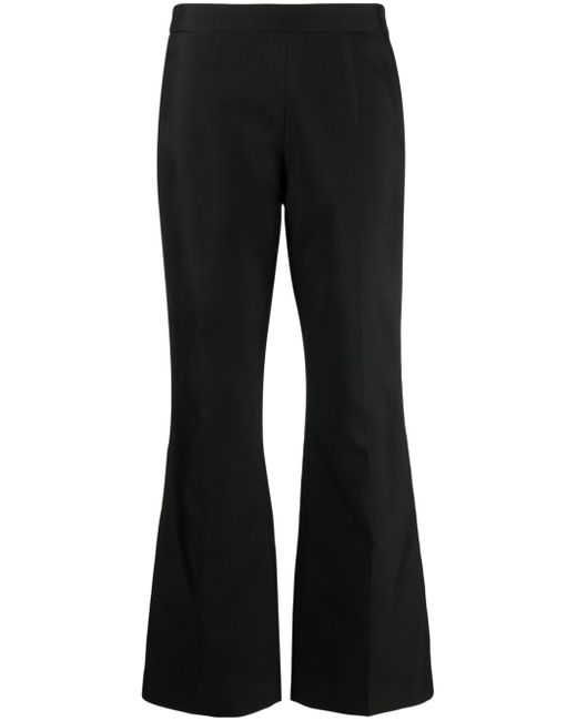 Jil Sander cropped flared trousers