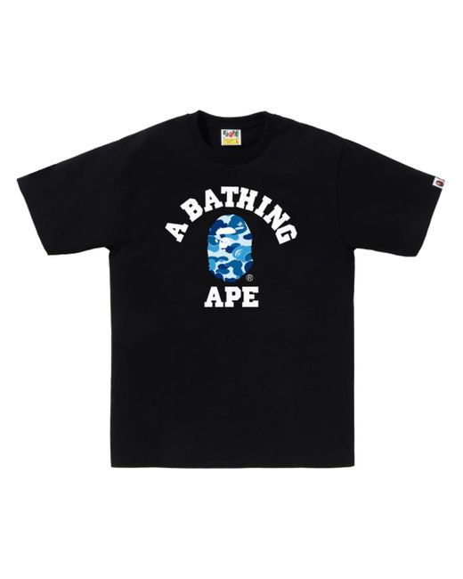 A Bathing Ape ABC Camo College T-shirt