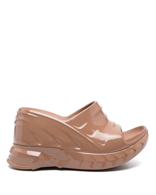 Givenchy Marshmallow 100mm wedge sandals