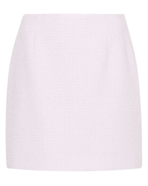 Claudie Pierlot A-line jacquard miniskirt