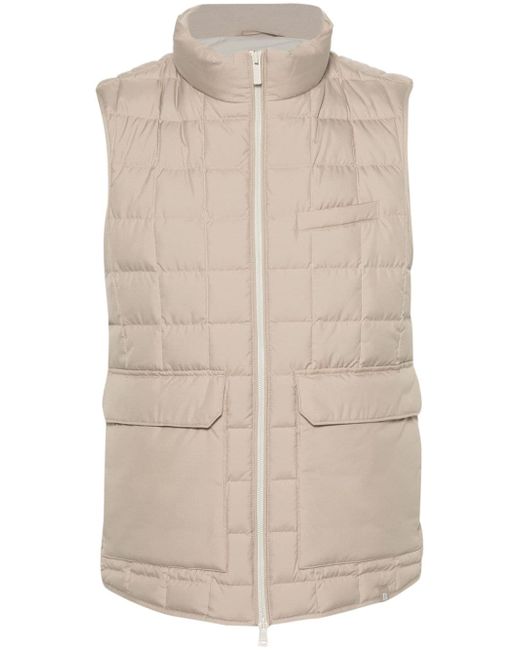 Boggi Milano ripstop quilted gilet