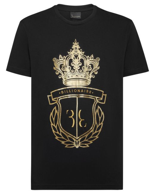 Billionaire logo-print crew-neck T-shirt