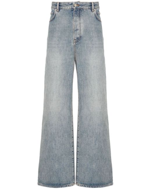 Loewe mid-rise wide-leg jeans