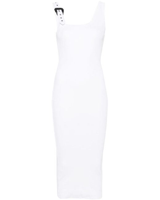 Versace Jeans Couture ribbed-knit midi dress