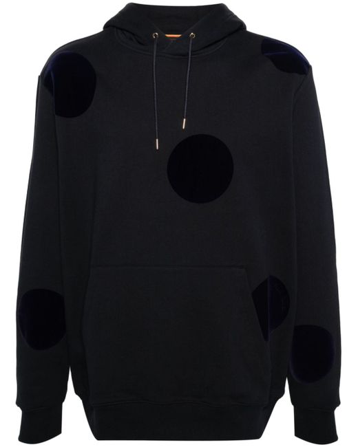 Paul Smith flocked-dots cotton hoodie