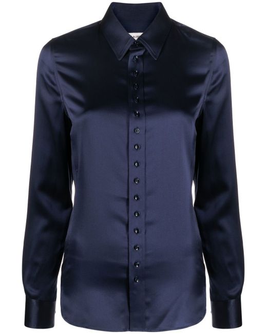 Saint Laurent buttoned-up shirt