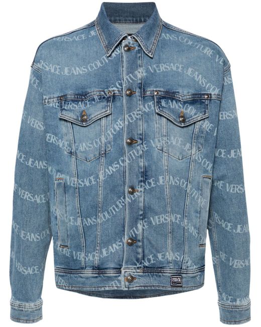 Versace Jeans Couture Logowave denim jacket