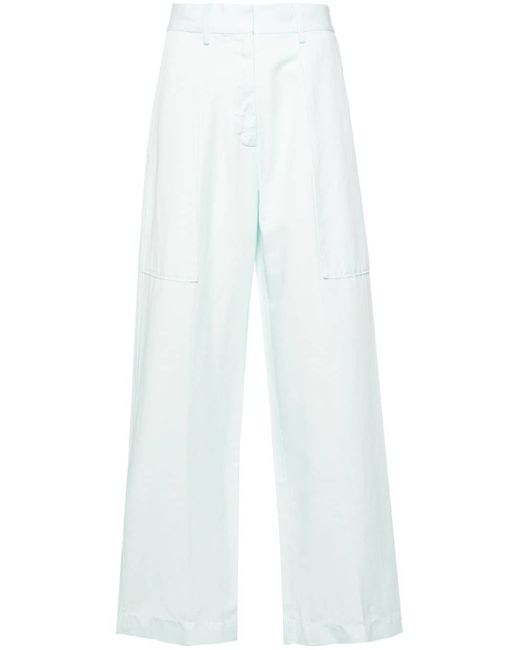 Forte-Forte high-waisted straight trousers