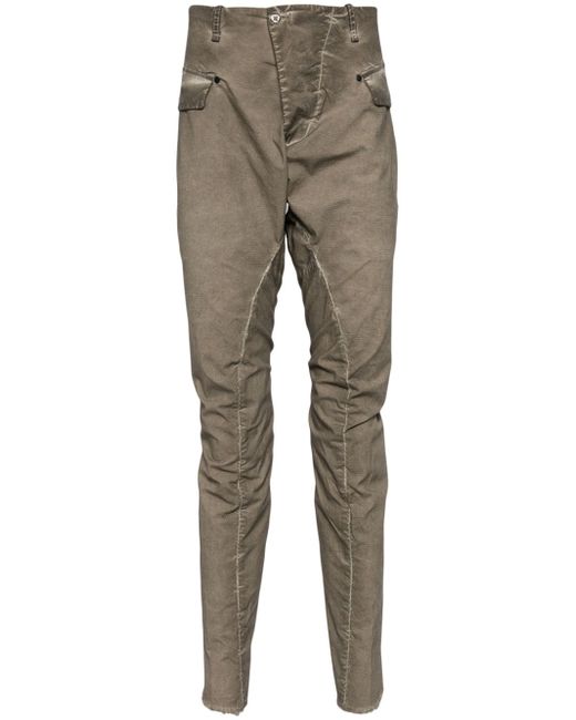 Masnada crinkled tapered trousers