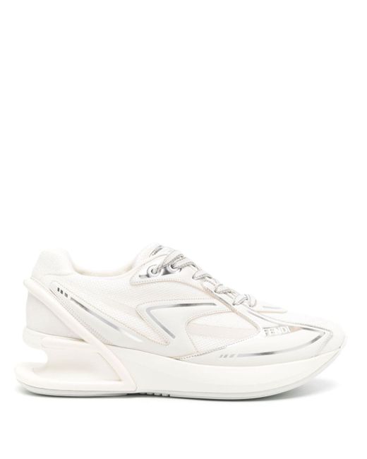 Fendi First 1 panelled sneakers