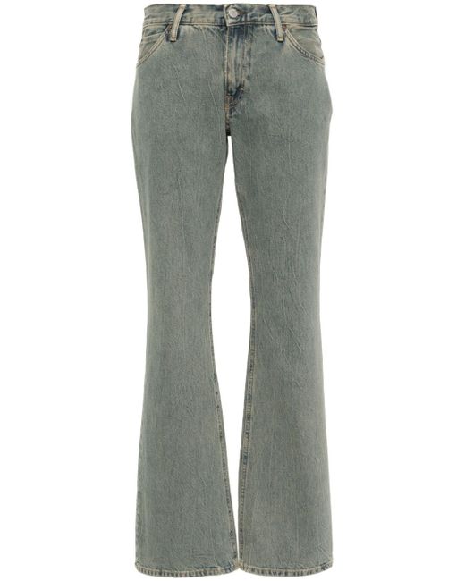 Acne Studios low-rise bootcut jeans