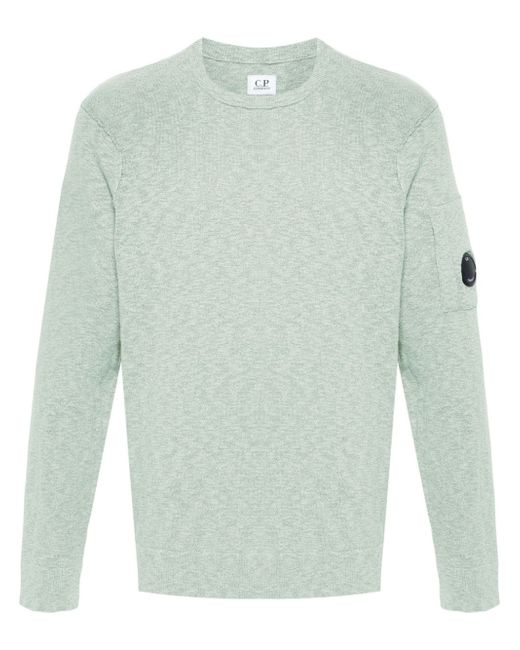 CP Company mélange-effect knitted jumper