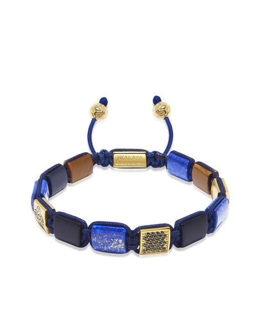 Nialaya Jewelry flat-bead bracelet