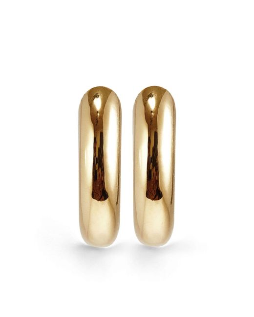 Otiumberg polished chunky-hoop earrings